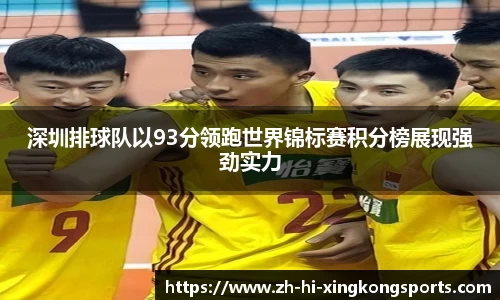 深圳排球队以93分领跑世界锦标赛积分榜展现强劲实力